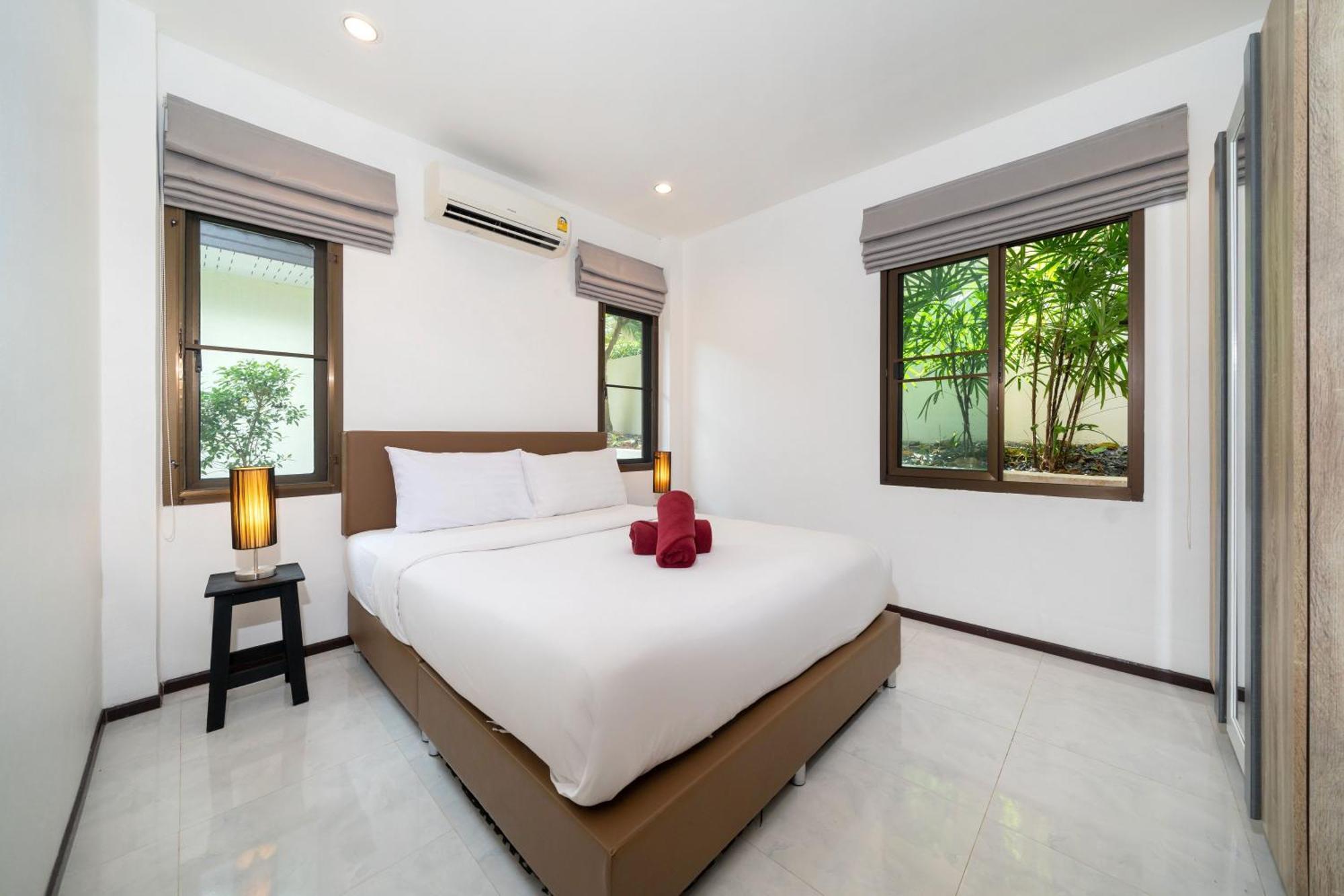 Oxavia Garden Oasis In Nai Harn - Your Private Tropical Garden With 3 Cabins And Jacuzzi Rawai Luaran gambar