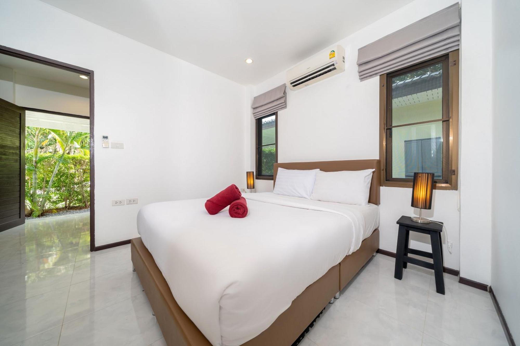 Oxavia Garden Oasis In Nai Harn - Your Private Tropical Garden With 3 Cabins And Jacuzzi Rawai Luaran gambar