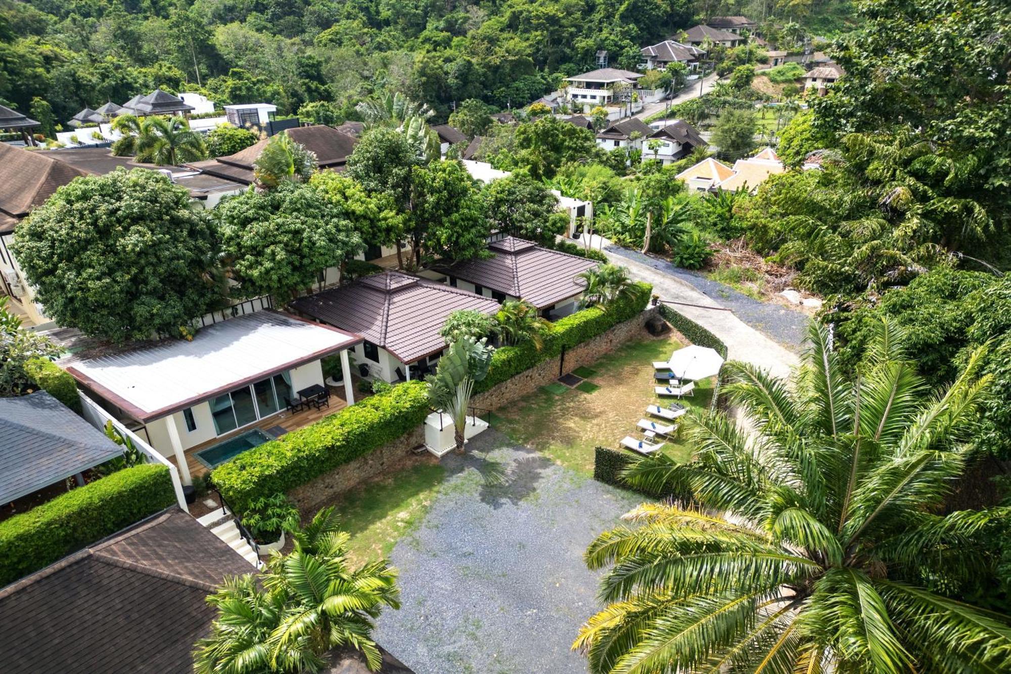 Oxavia Garden Oasis In Nai Harn - Your Private Tropical Garden With 3 Cabins And Jacuzzi Rawai Luaran gambar