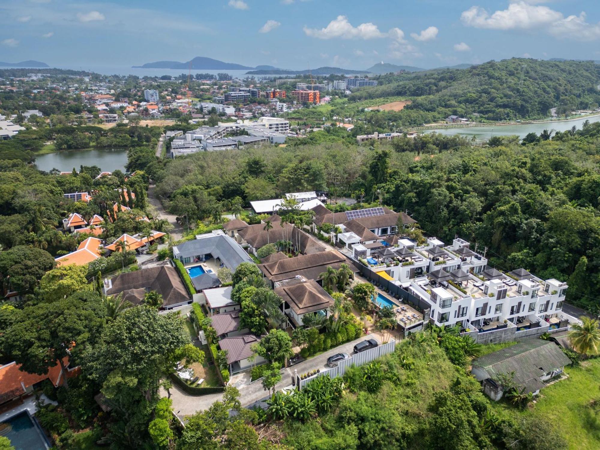 Oxavia Garden Oasis In Nai Harn - Your Private Tropical Garden With 3 Cabins And Jacuzzi Rawai Luaran gambar